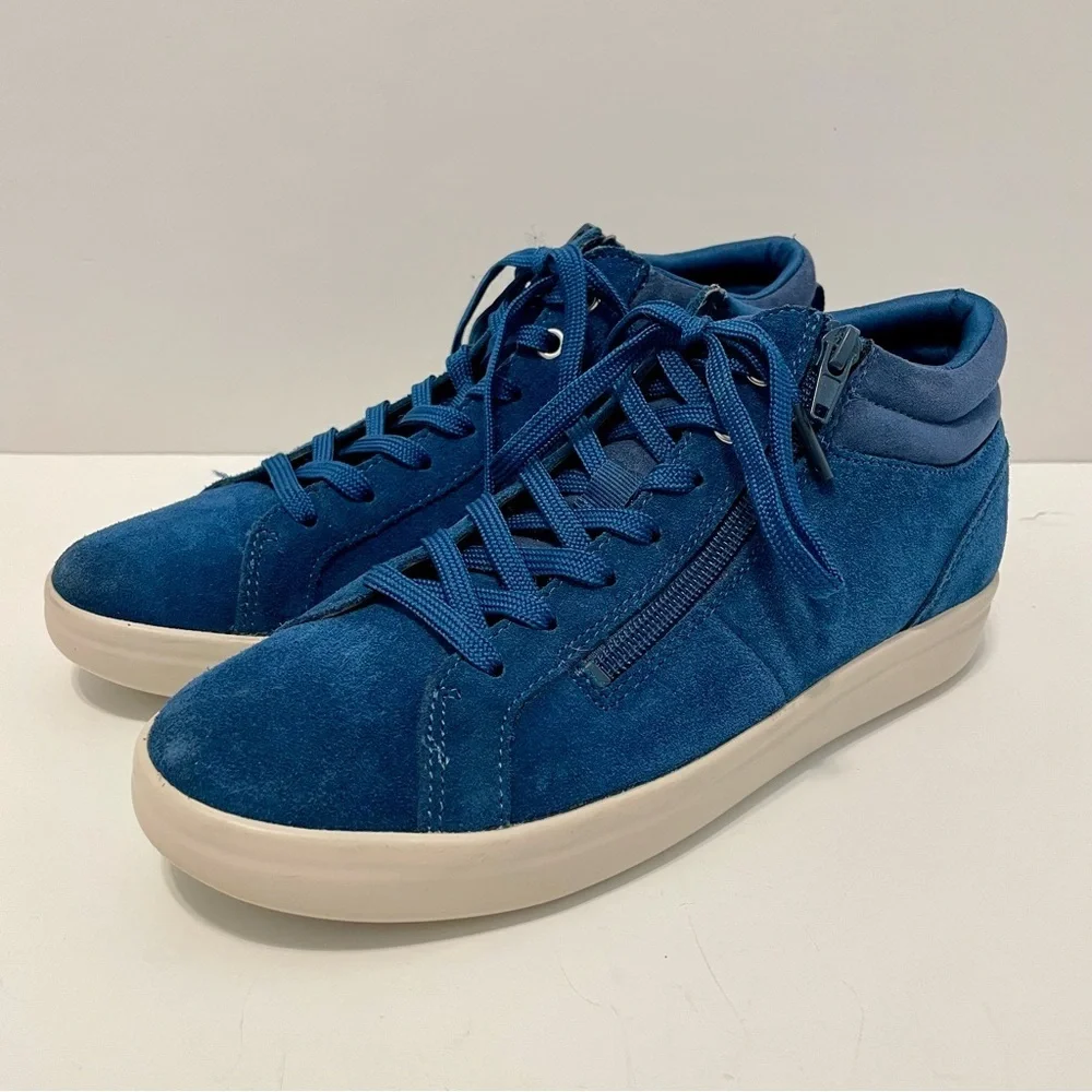 Vionic Rosemont Women’s Blue Athletic Sneakers with VIO-Motion Technology Size 8